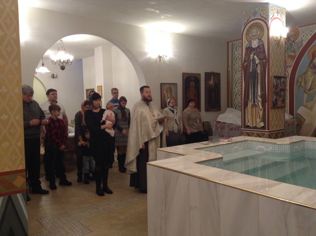 Знаменский храм: первое Крещение