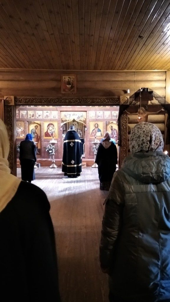 Великий вторник, храм Прп. Сергия Радонежского п. Пено